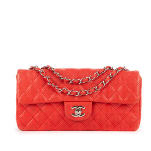 Chanel East West Perforated Flap